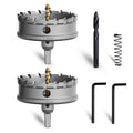 4-1/2 in Metal Hole Saw Set 2PCS - Tungsten Carbide Tipped