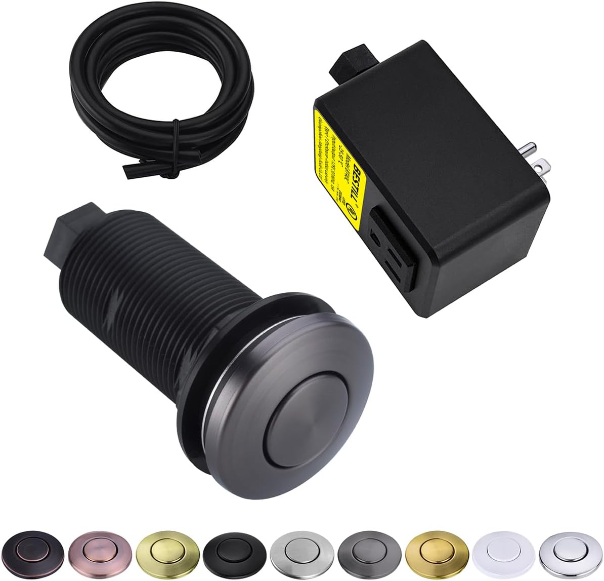 BESTILL Garbage Disposal Button Kit for Safe and Easy Use