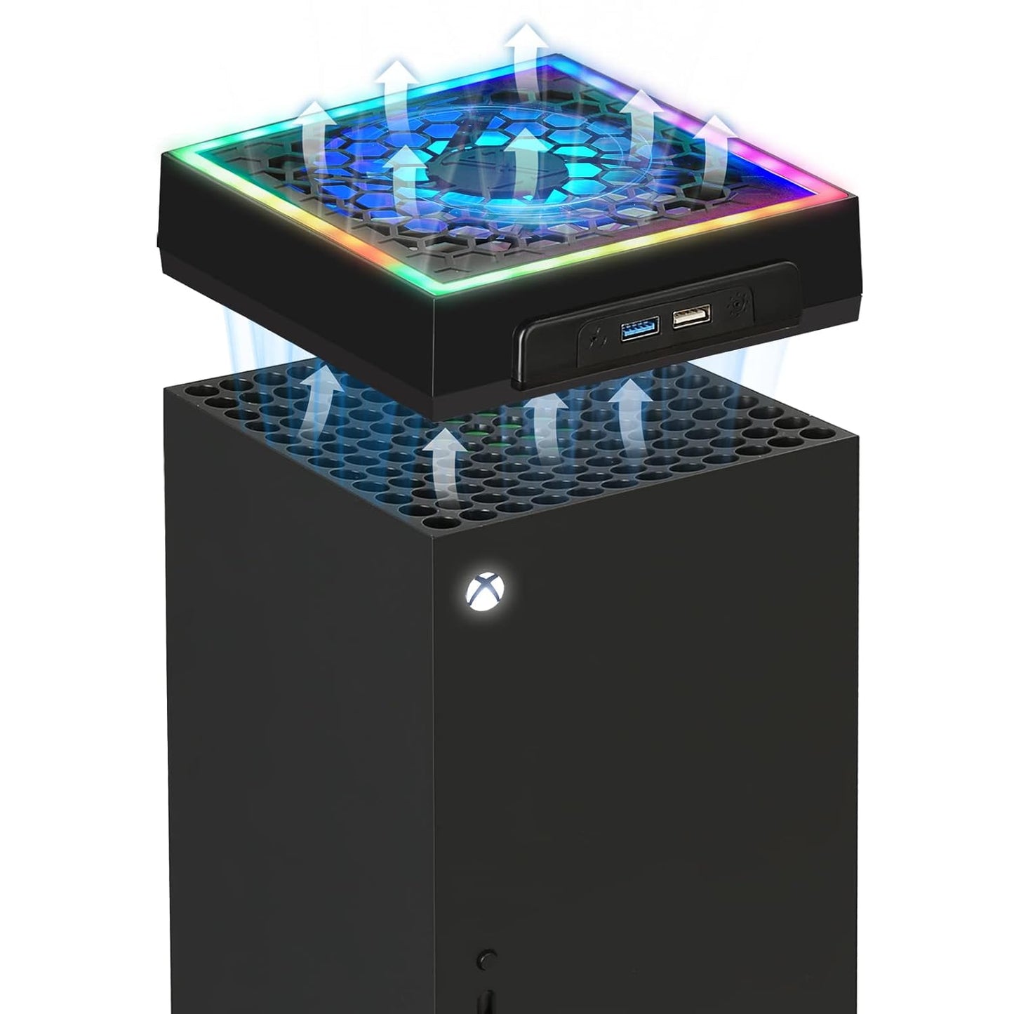 Cooling Fan for Xbox Series X with RGB and Low Noise System
