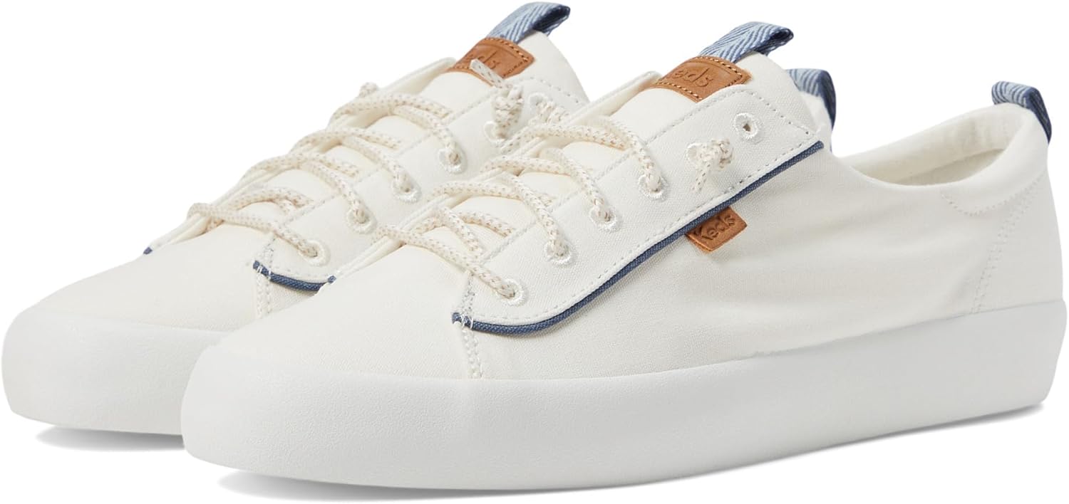 Keds Women's Kickback Canvas Slip on Sneaker for Comfort