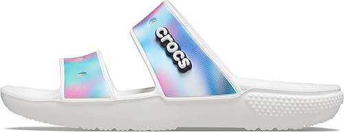 Crocs Unisex-Adult Classic Two-Strap Slide Sandals for Comfort
