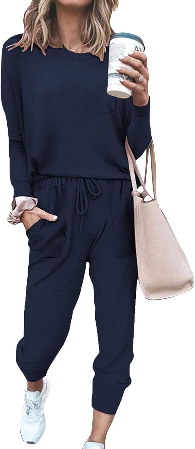 Bofell Lounge Sets for Women: Trendy Two Piece Travel Outfits