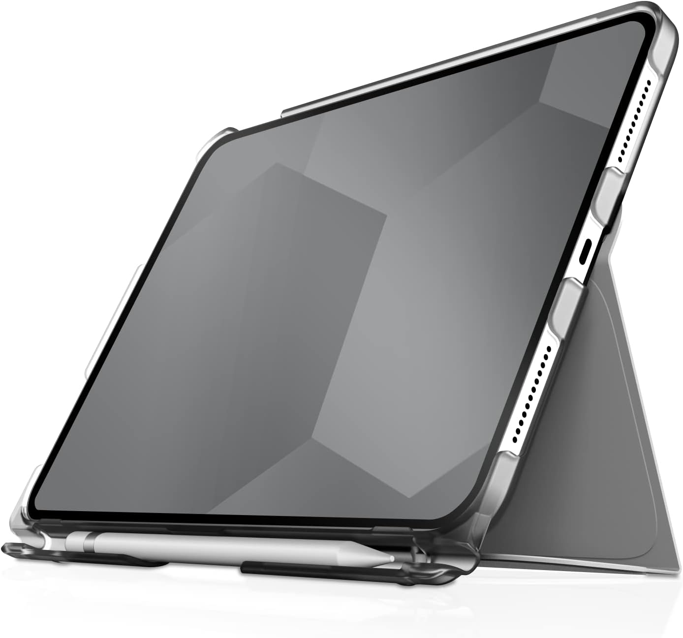 STM Studio Clear Case for iPad A16/10th Gen with Pencil Holder