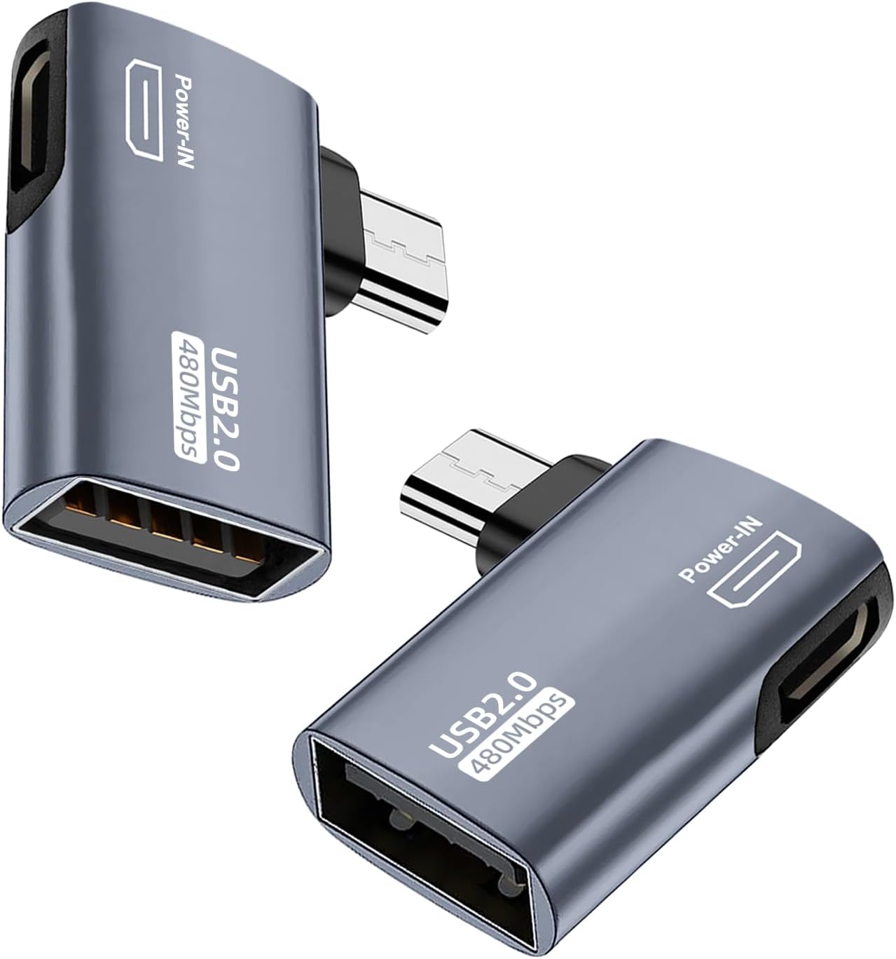 AreMe 2 Pack 90 OTG Cable for Fire TV Stick 4K