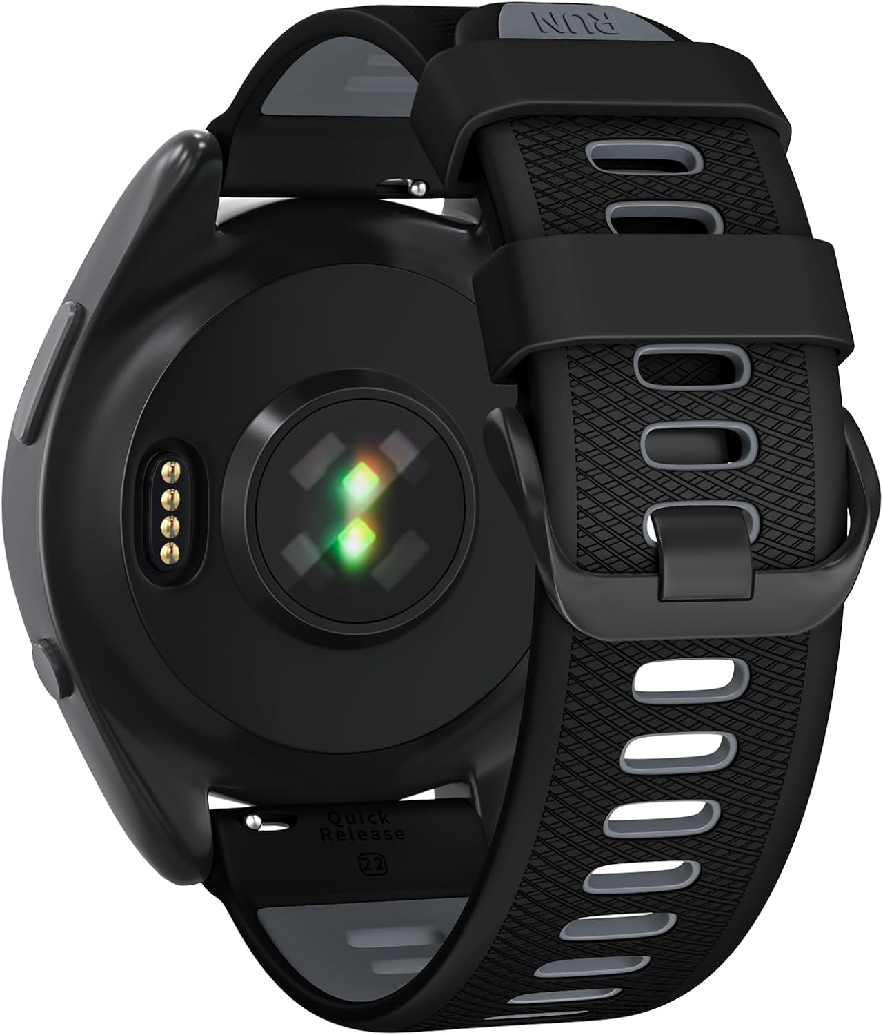 22mm Silicone Watch Band, Quick Release for Garmin