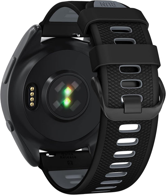 22mm Silicone Watch Band, Quick Release for Garmin