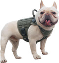 Reflective Tactical Dog Harness Small - ICEFANG GN1 MOLLE Vest