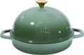 Bread Oven Cast Iron Dutch Oven with Cloche Lid for Sourdough - Crispy