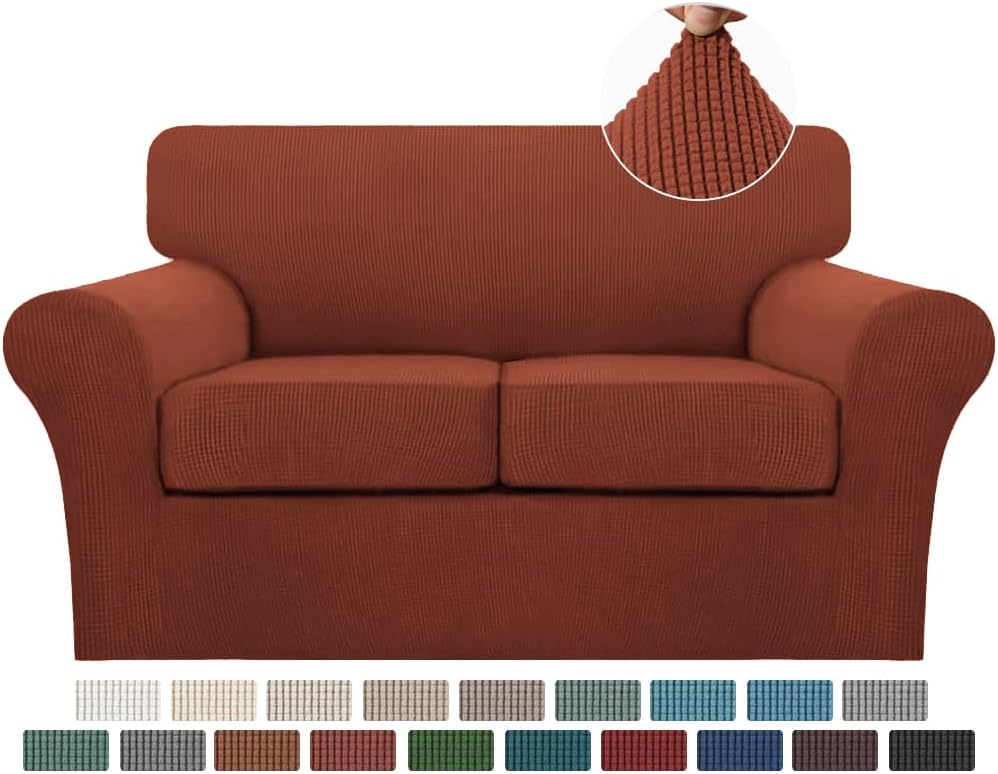 Turquoize 3 Piece Sofa Covers for Dogs - Soft Couch Cover