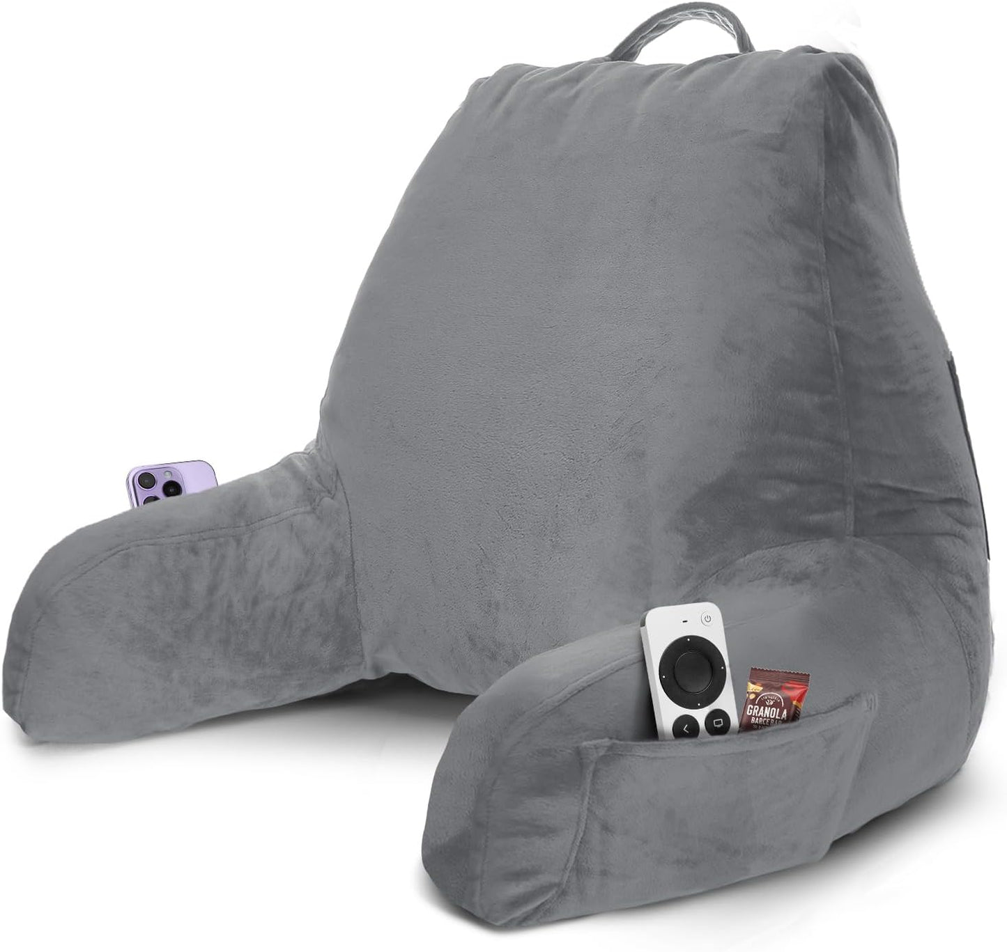 Nestl Reading Pillow with Shredded Memory Foam for Comfort
