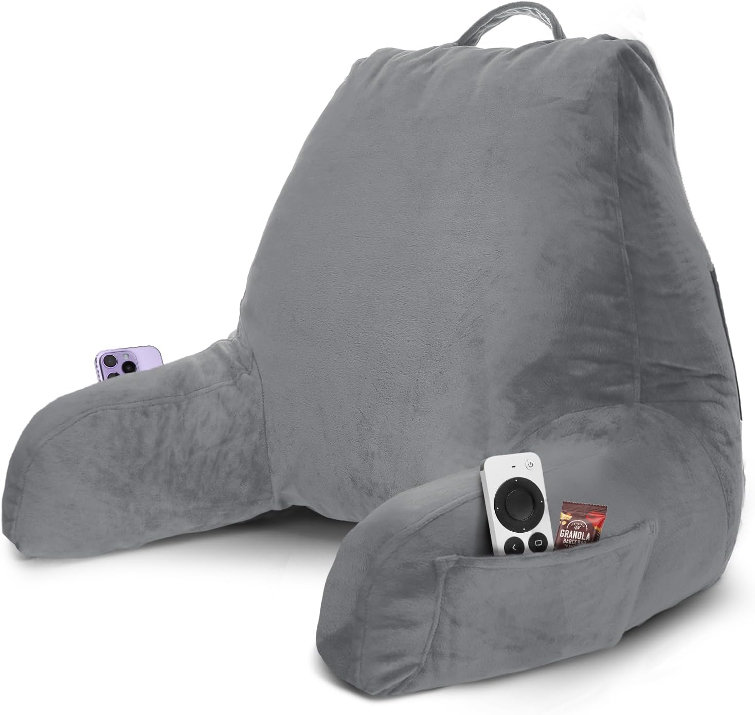 Nestl Reading Pillow with Shredded Memory Foam for Comfort