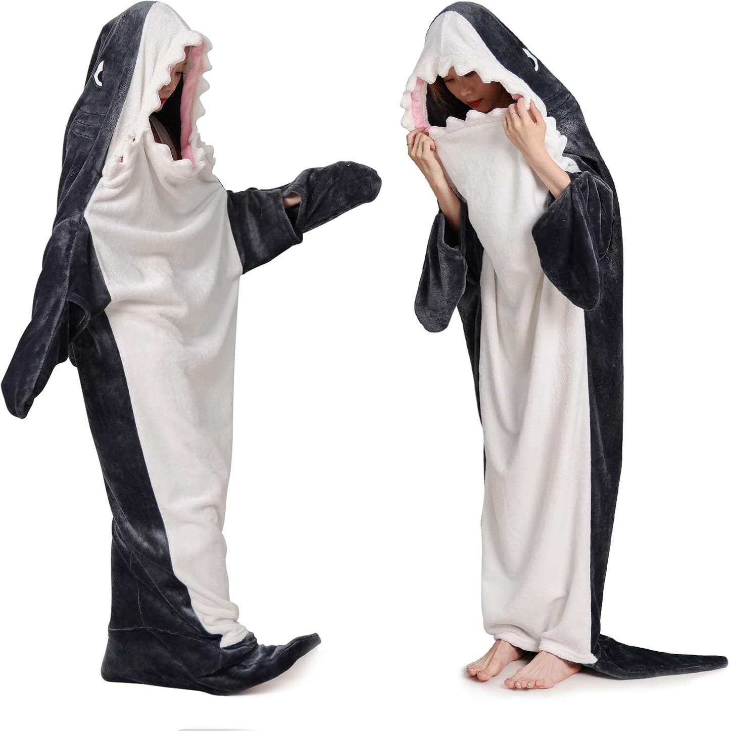 Luxurious Shark Blanket Costume L 62-69