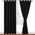 Hiasan Blackout Curtains for Bedroom 60 x 84 in - Thermal Noise