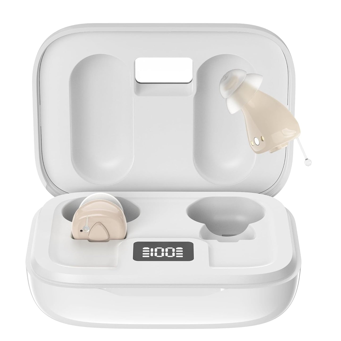 Invisible Hearing Aids for Seniors with Crystal Sound Quality