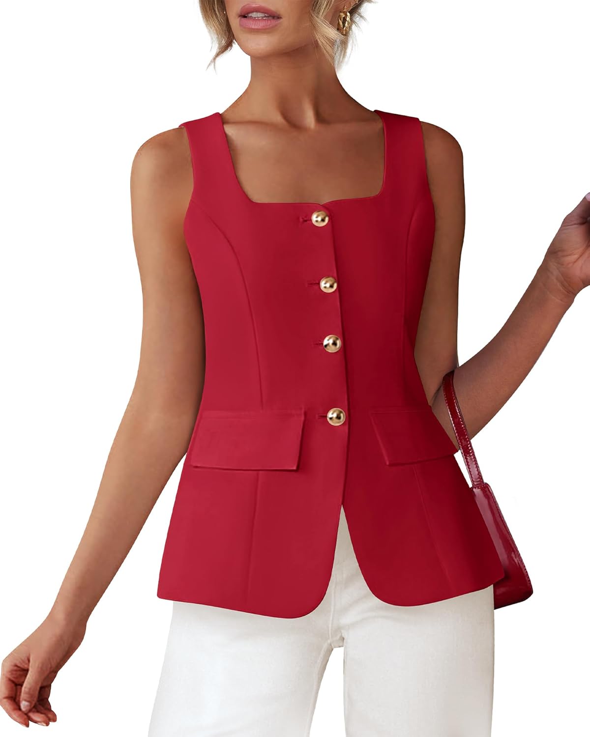 Stylish Summer Blazer Vest for Women - Perfect for Work and Play