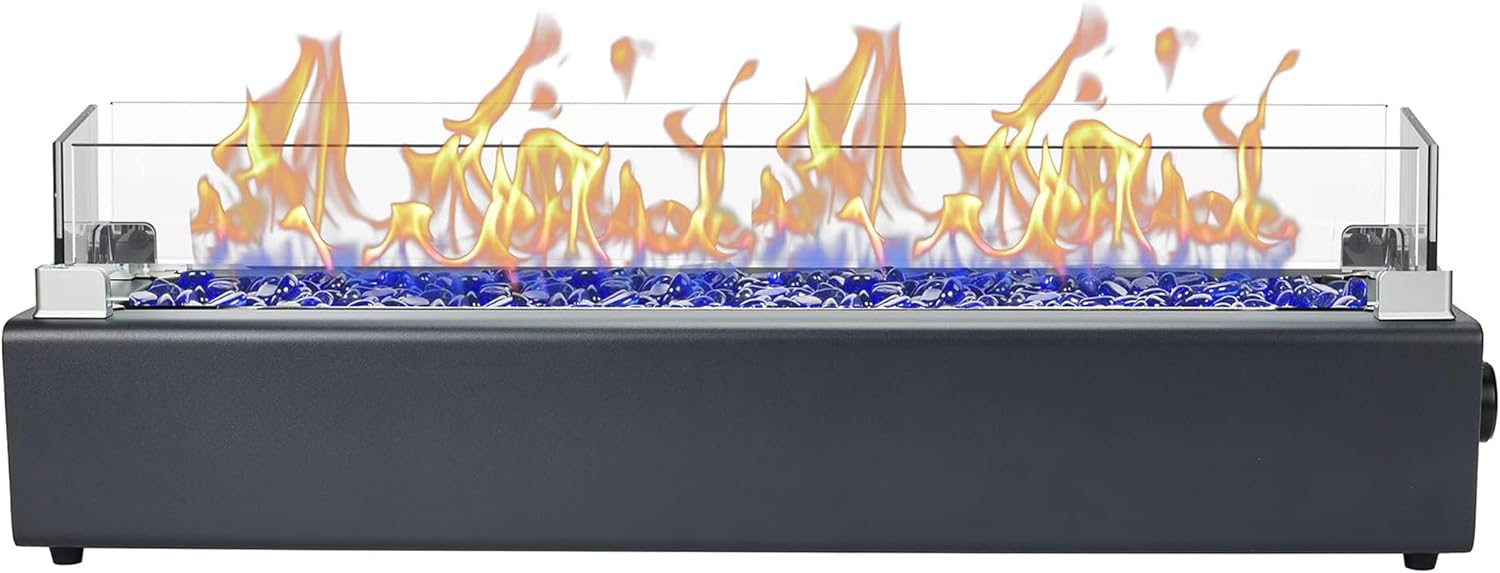 28-inch Table Top Propane Fire Pit for Outdoor Ambiance