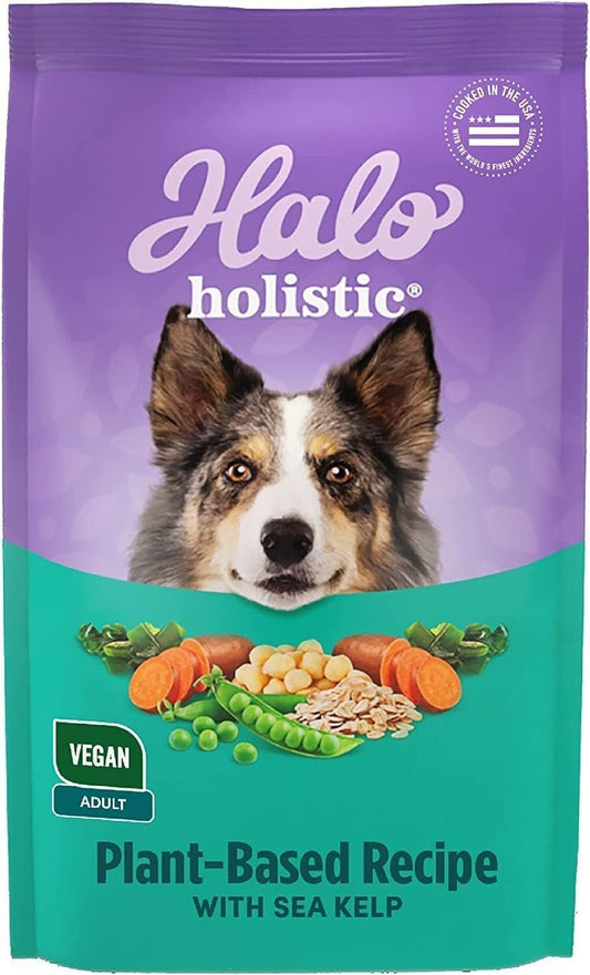 Halo Holistic Vegan Dog Food for Complete Digestive Health