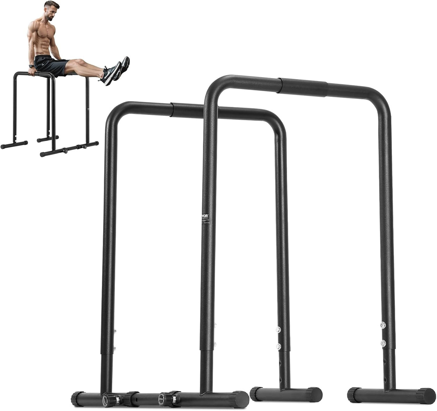 VEVOR Dip Bar Station for Strength Training and Home Gym