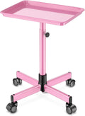 Salon Tray on Wheels - Premium Aluminum Rolling Trolley for Salon Use