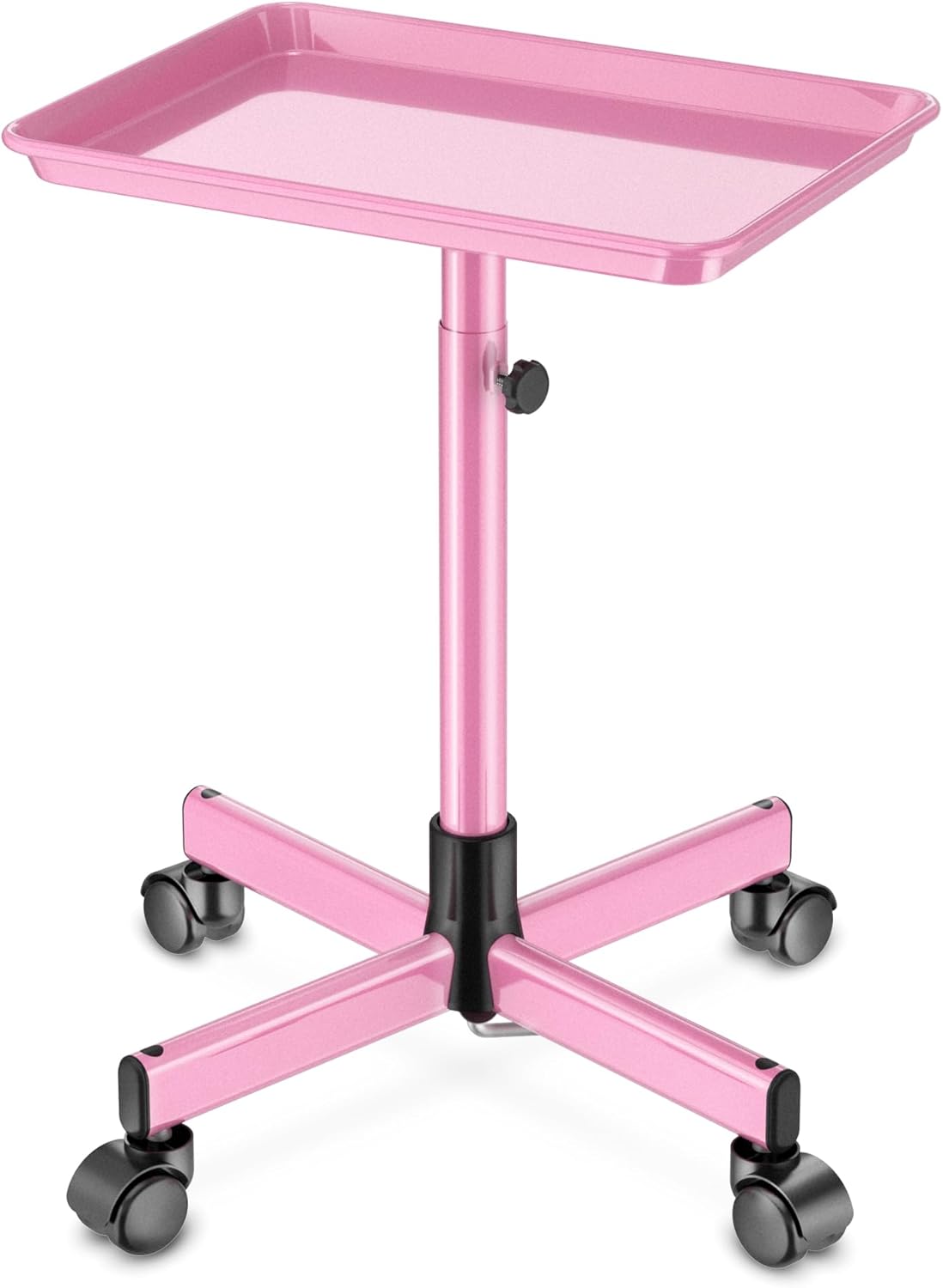 Premium Aluminum Tattoo Tray Rolling Trolley for Salons