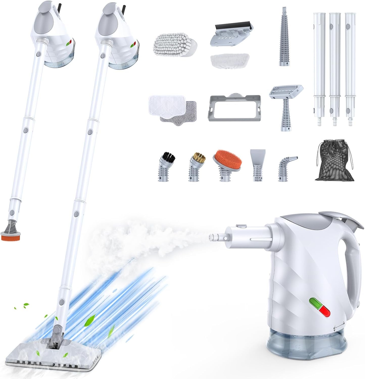 ScrubWiz 10-in-1 Steam Cleaner for Fast and Efficient Cleaning