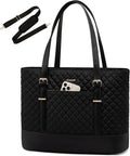 LOVEVOOK Laptop Bag for Women 15.6 in Work Tote - Quilted Briefcase