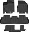 Floor Mats for Nissan Pathfinder 8 Passenger 2022-2025 - Custom TPE