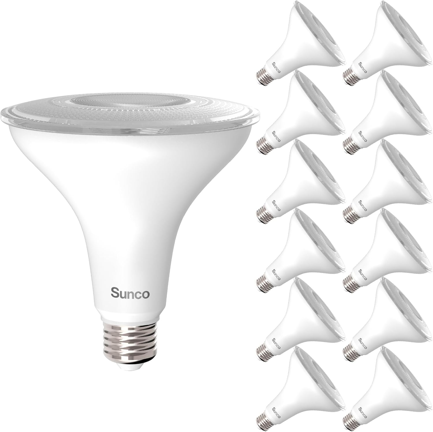 Sunco 12 Pack Outdoor Flood Light Bulb LED PAR38 Review