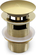 FerdY Pop-up Drain for Freestanding Bathtub - Gold Finish