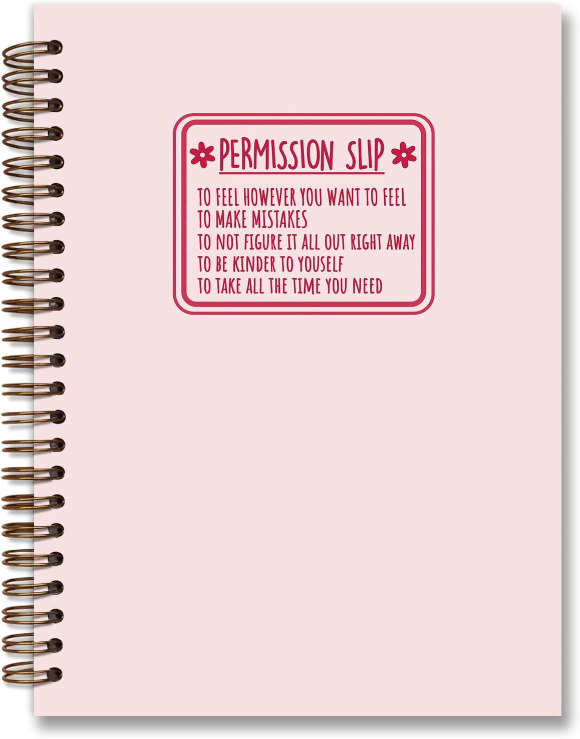 Preppy Pink Spiral Notebook - Inspire with Style!