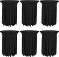 Stretchy Spandex Cocktail Table Cloth Set - Washable & Stylish!
