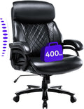 COLAMY Big & Tall 400lbs Office Chair - Ultimate Comfort