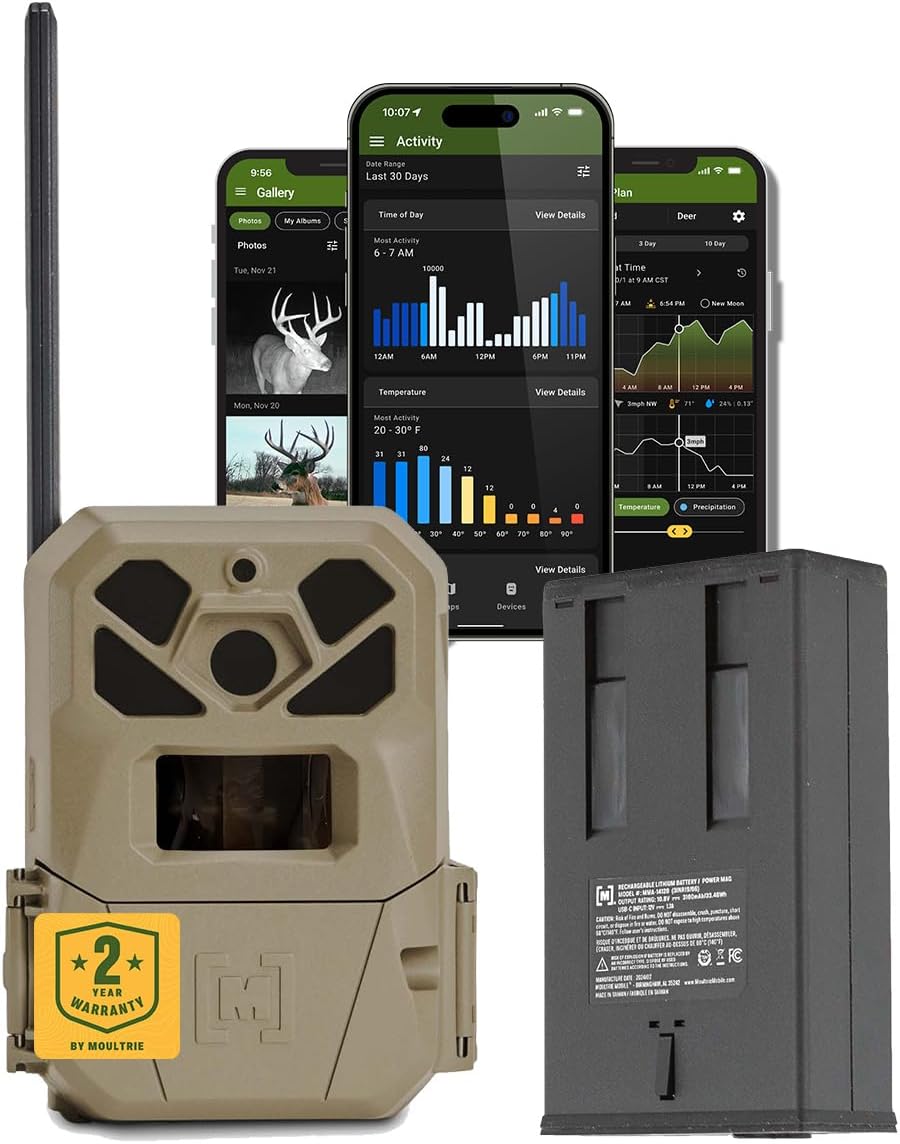 Moultrie Edge 2 Pro Cellular Trail Camera with 40MP Photos
