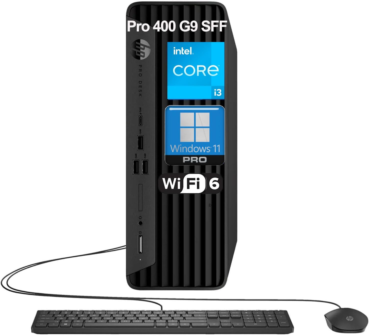 HP Pro 400 G9 SFF Business Desktop Computer for Professionals