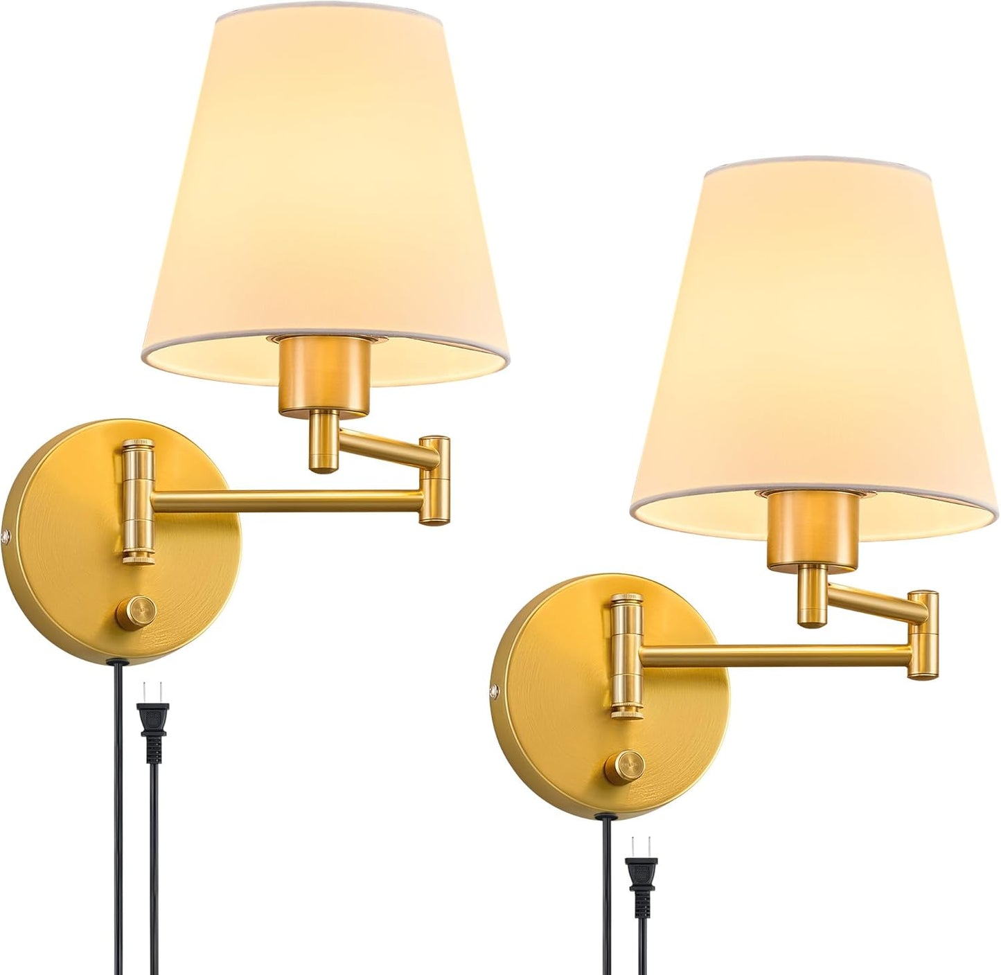 VONLUCE Wall Sconce Set of 2 for Modern Home Lighting