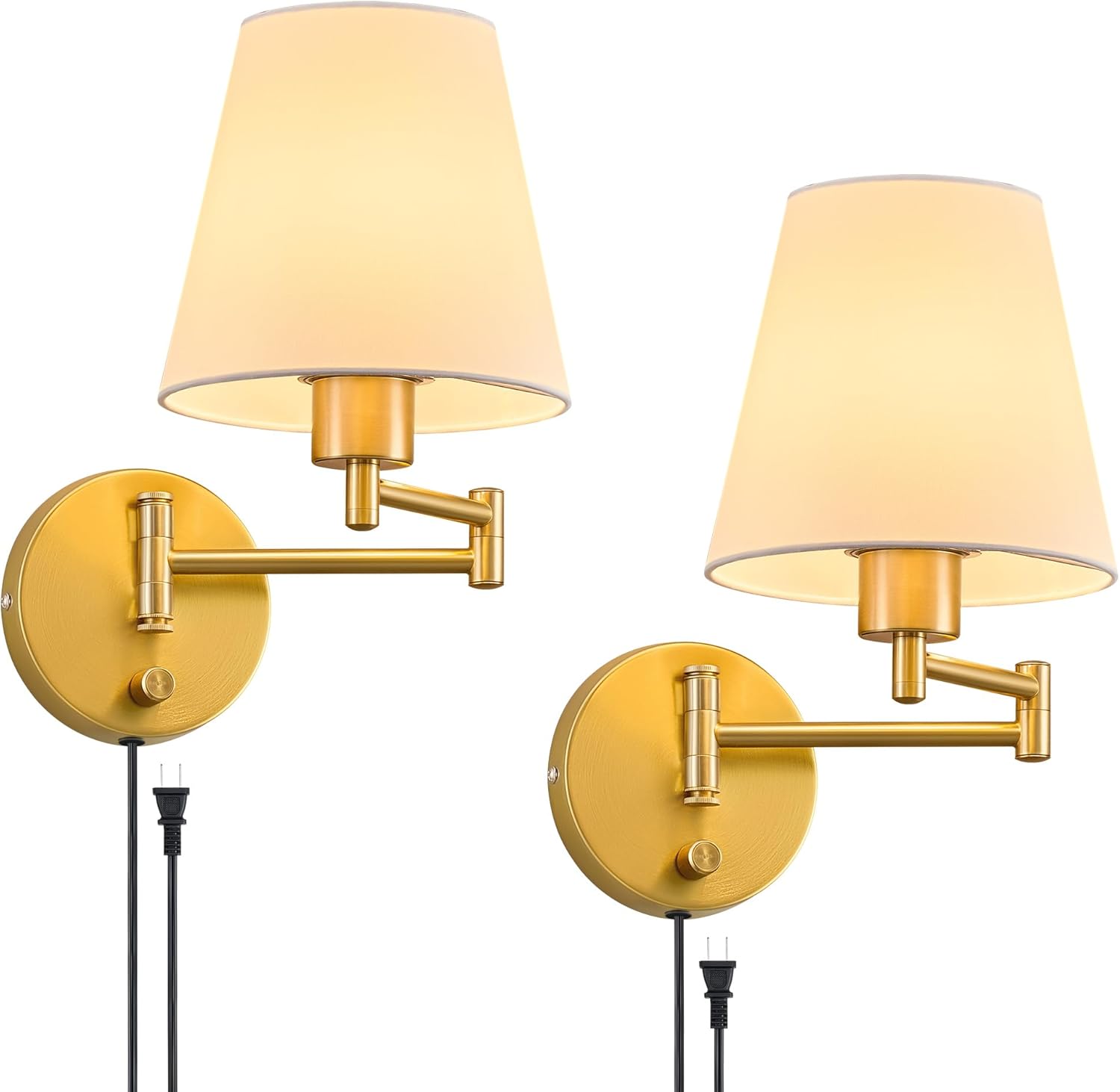 VONLUCE Wall Sconce Set of 2 for Modern Home Lighting