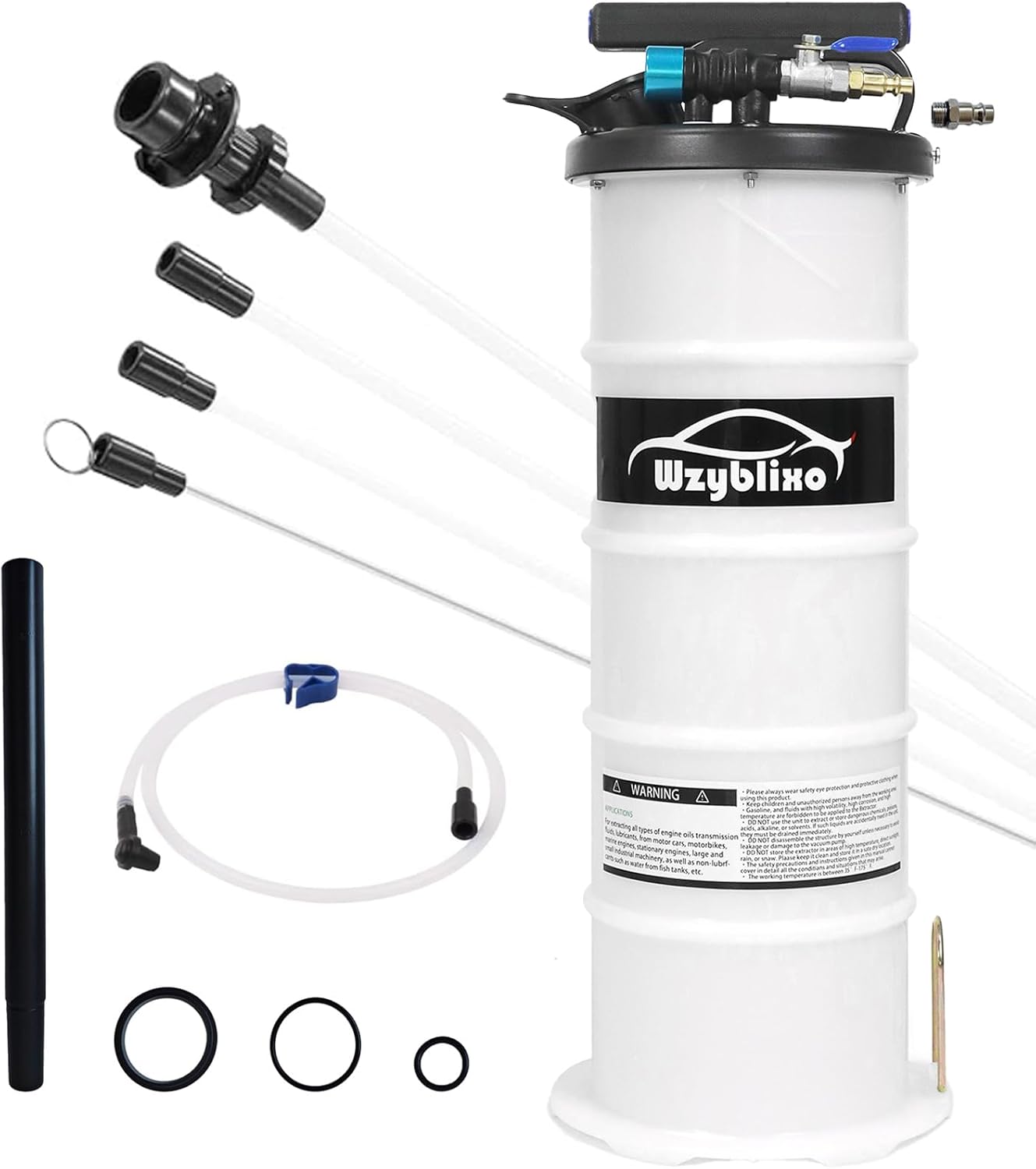 6.5L Oil Extractor - Pneumatic and Manual Fluid Change Pump