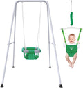 2 in 1 Baby Jumper with Swing for Indoor and Outdoor Use - Foldable