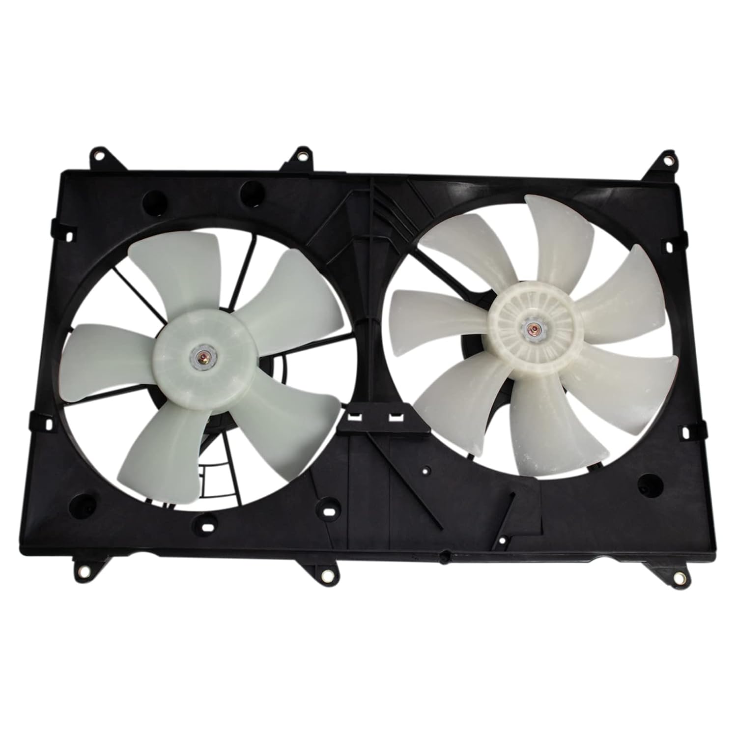 TRQ Radiator Dual Cooling Fan Assembly for Lexus RX300 & Highlander