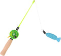 Go Fish Cat Fishing Pole Toy with Catnip Teaser - Interactive Play