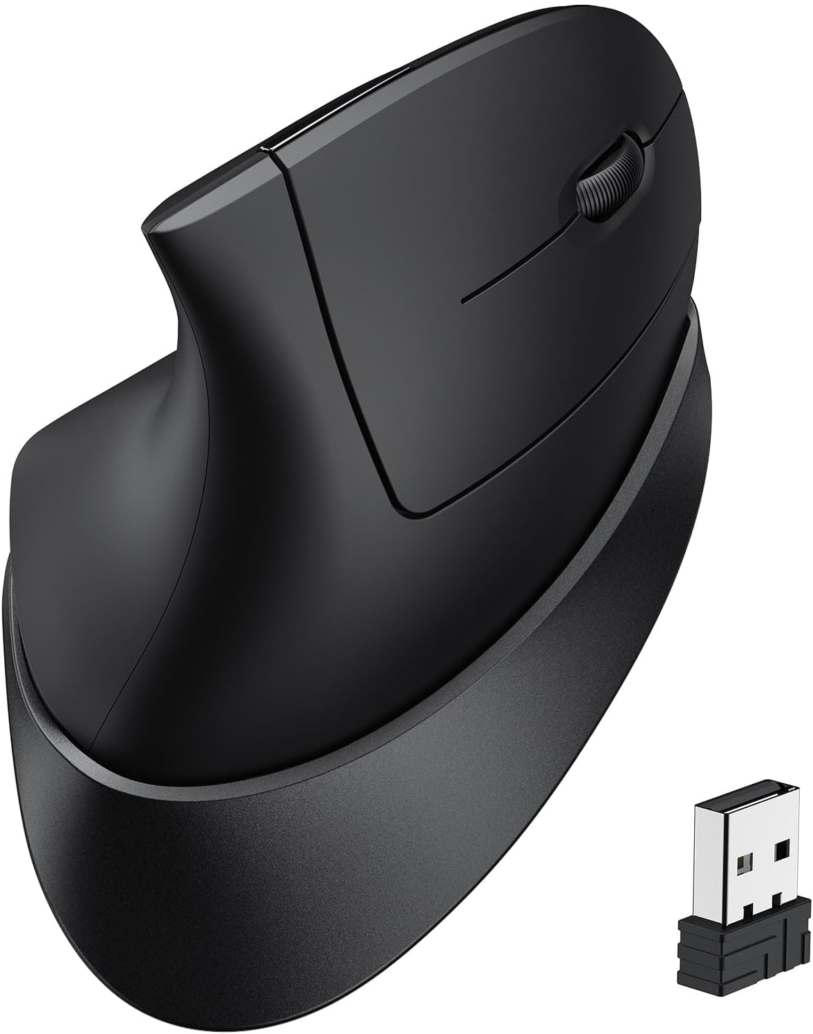 iClever Ergonomic Wireless Mouse - Silent & Ergonomic Design