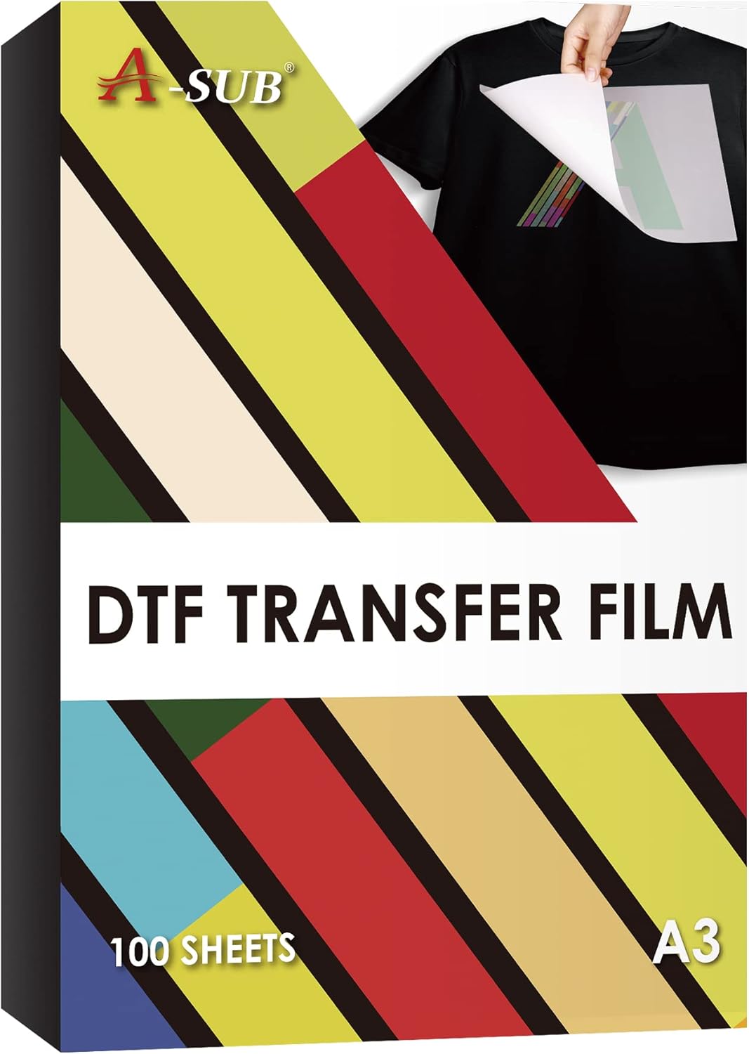 Double Sided Matte DTF Film - 30 Sheets A3 Size