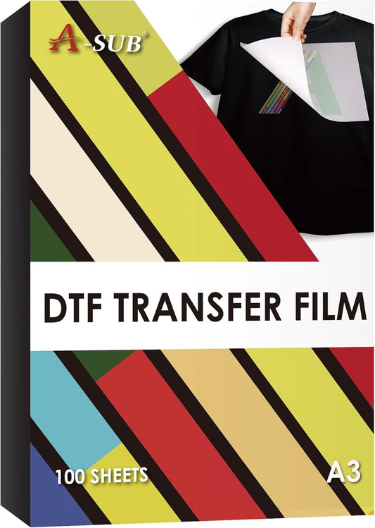 Double Sided Matte DTF Film - 30 Sheets A3 Size