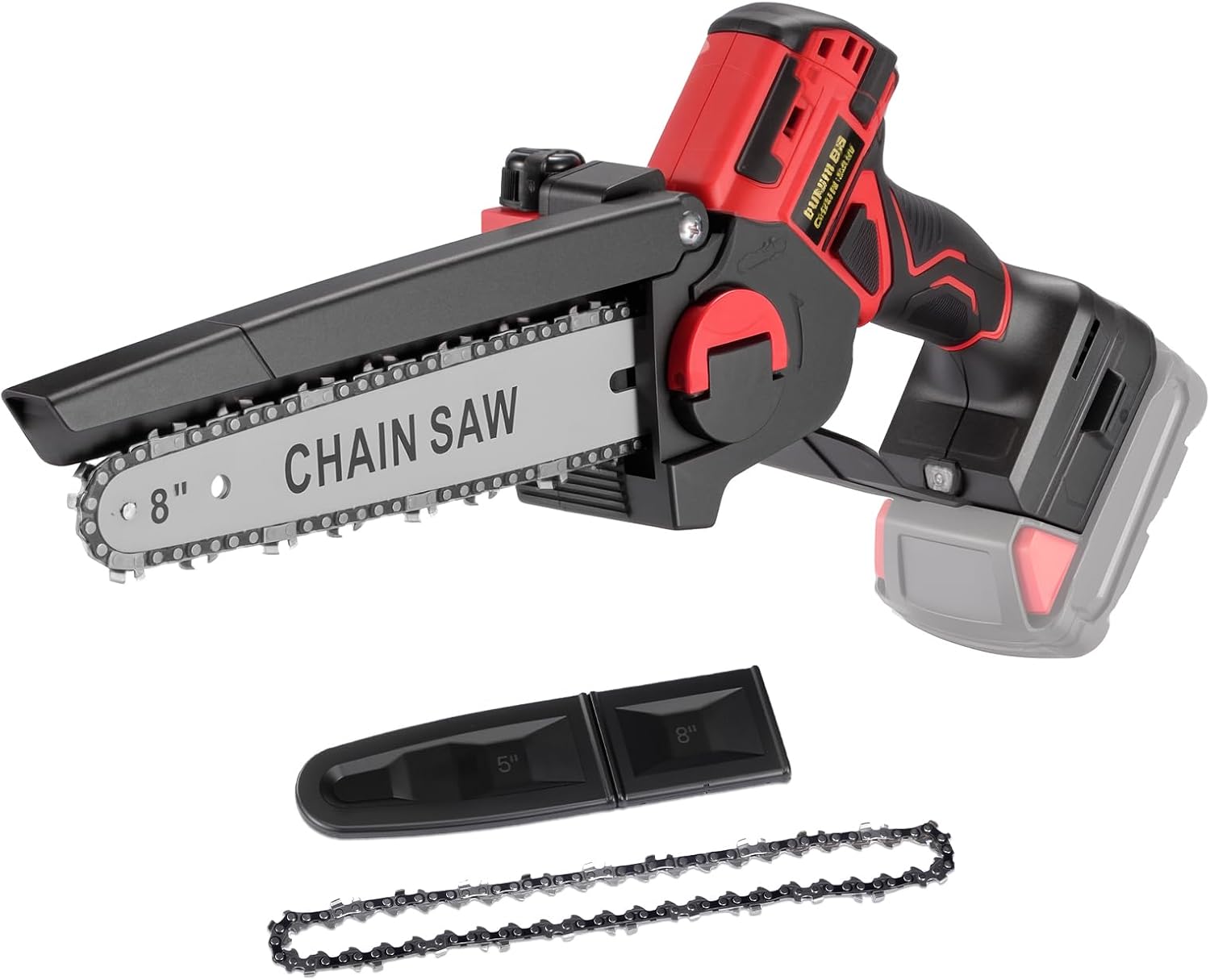 Mini Chainsaw for Milwaukee 18V Battery - Efficient Wood Cutting