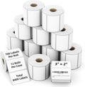 3 x 2 in Direct Thermal Labels 12 Rolls 8400 pcs - Durable Return