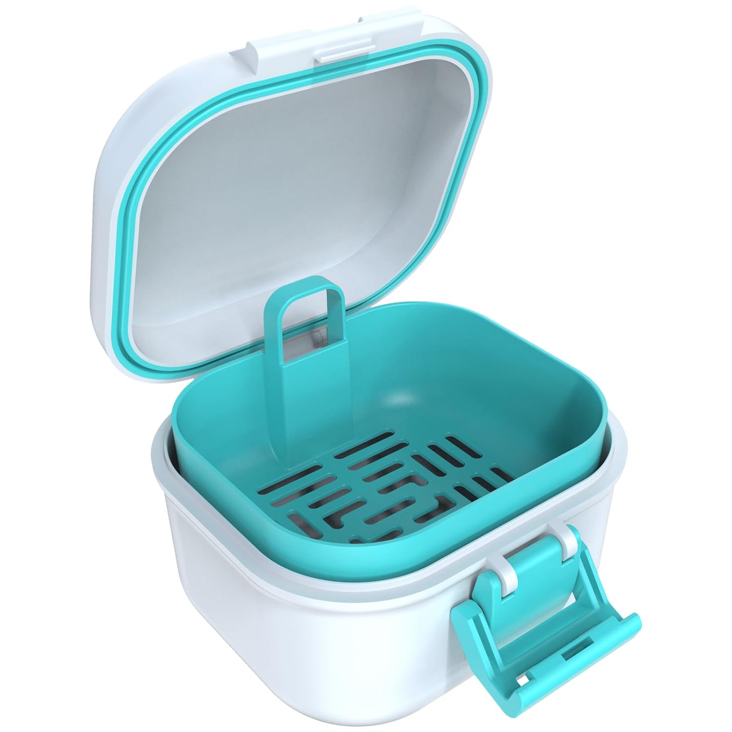 ARGOMAX Leak Proof Denture Bath Cup for Soaking and Storage
