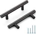 Matte Black Cabinet Handles 3 in Hole Spacing - 60 Pack