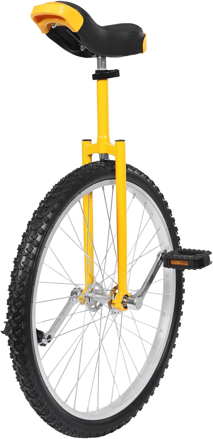 DYNAMI Unicycle with Adjustable Height and Mute Bearing Design