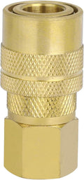 WYNNsky Brass Air Coupler 1/4 Inch - Secure Air Connections