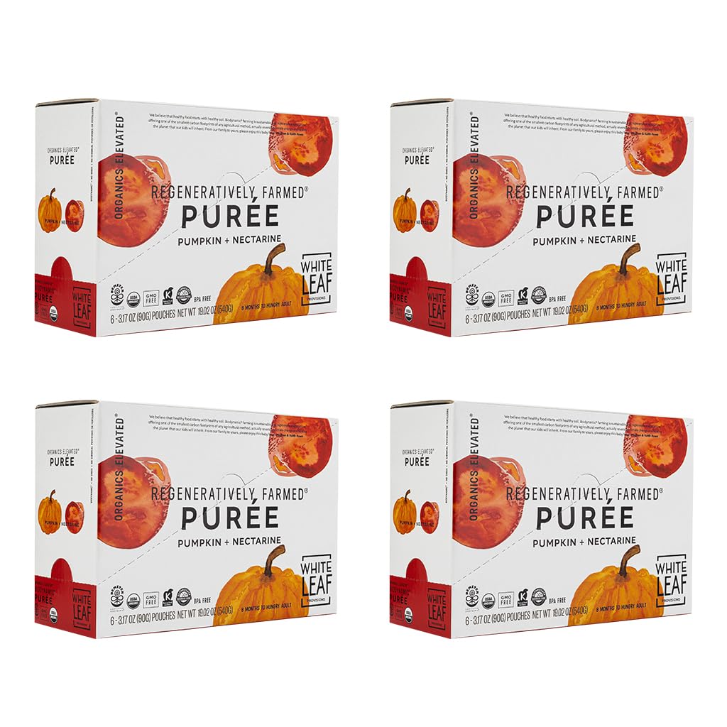 Organic Baby Food Pouches - Purees with No Added Sugar